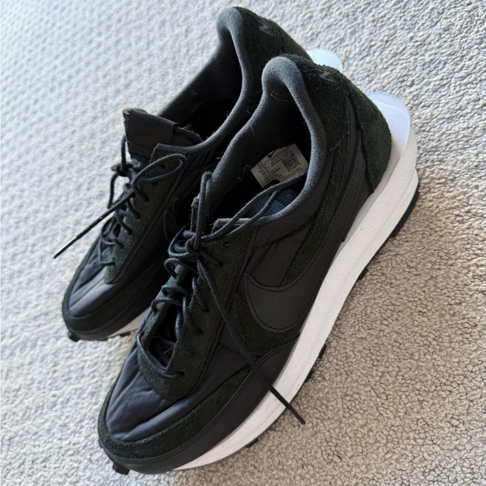 Men's Black Nike x sacai LDWaffle "Black Nylon"